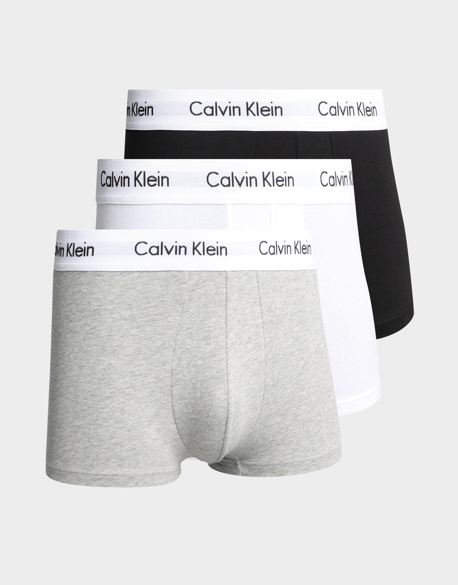 Cotton Stretch 3 Pack Low Rise Trunk