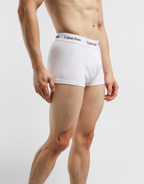 Cotton Stretch 3 Pack Low Rise Trunk