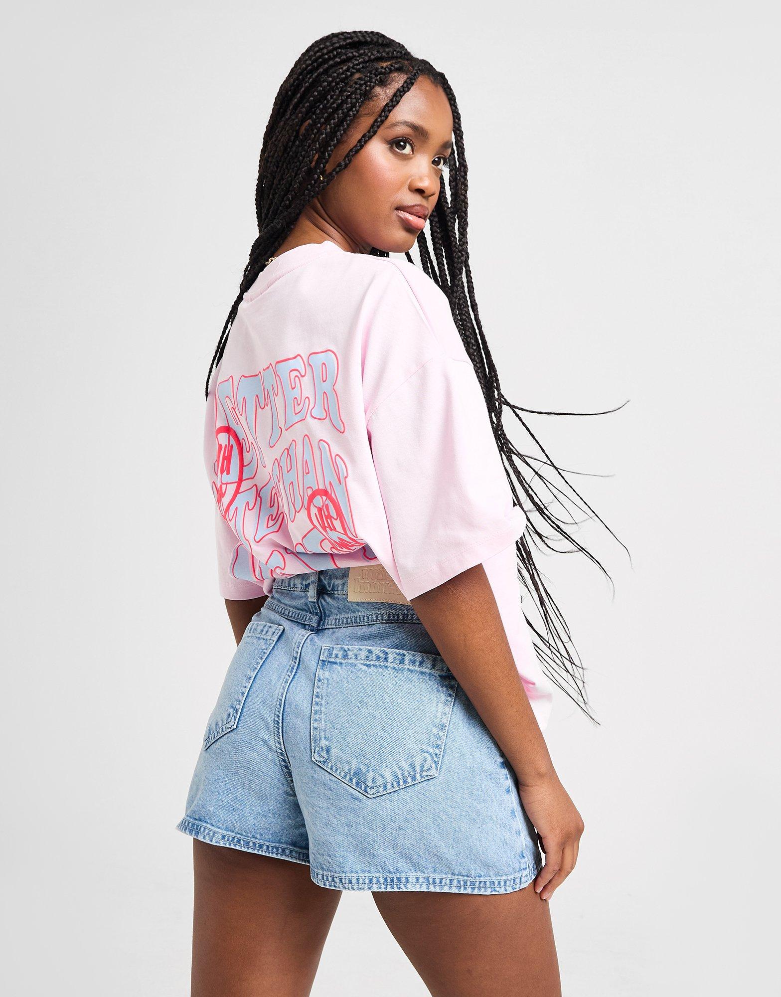 Mom Shorts Washed Denim