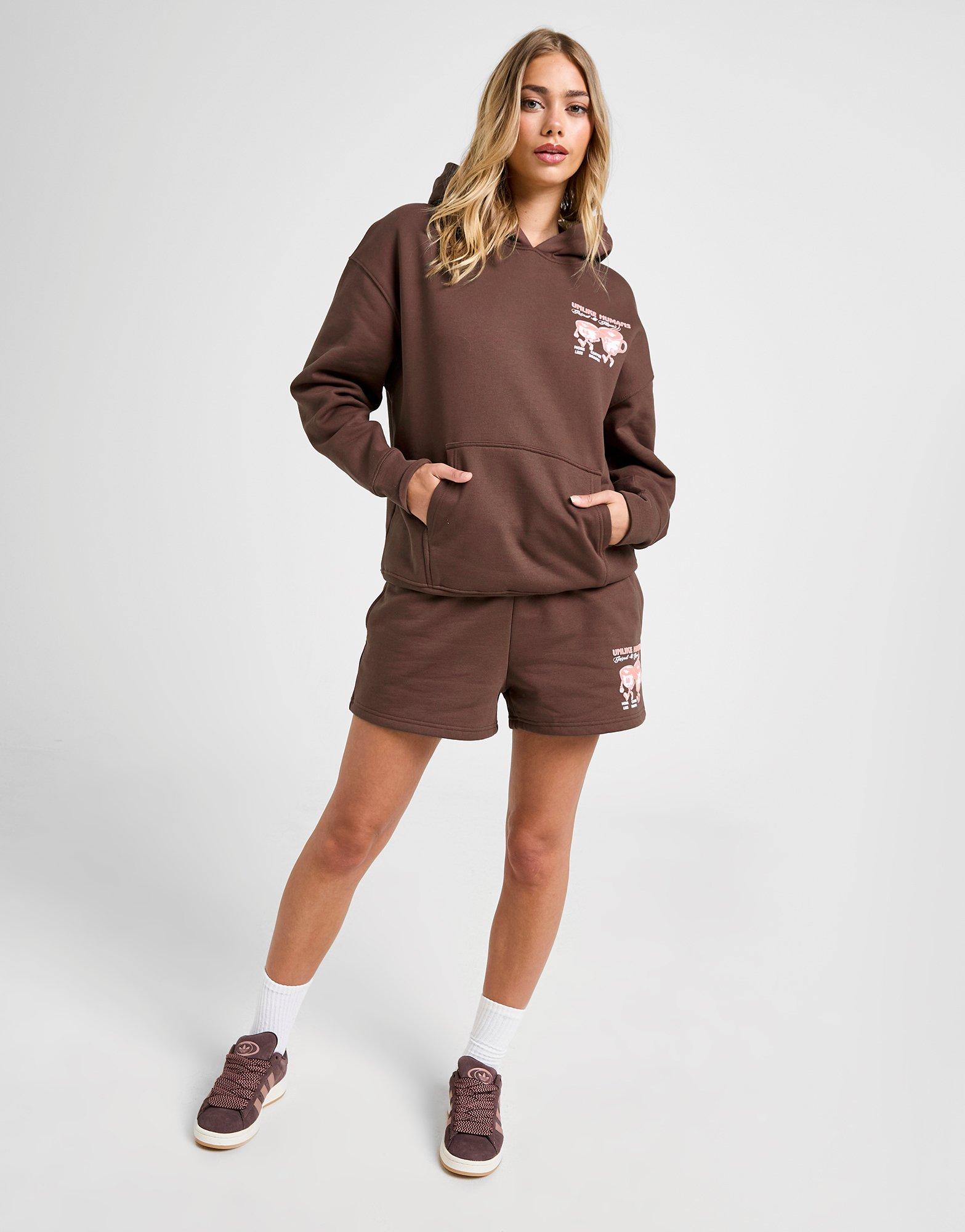 Brown Unlike Humans Hoodie - JD Sports Singapore