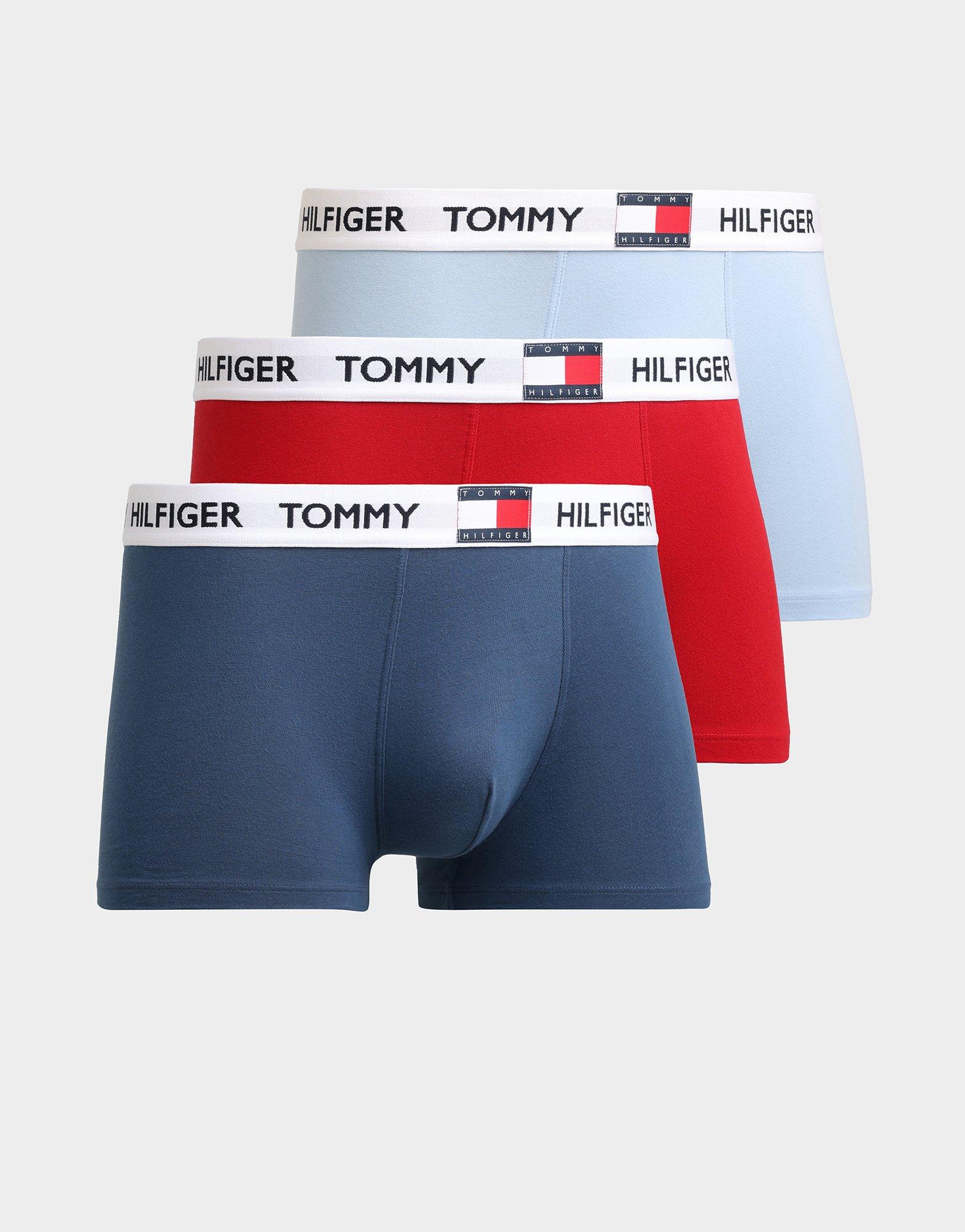 3-Pack Heritage Logo Waistband Trunks