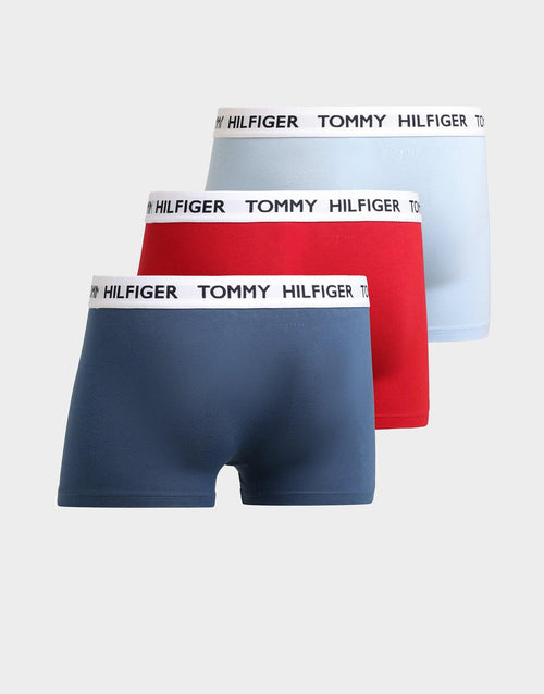 3-Pack Heritage Logo Waistband Trunks