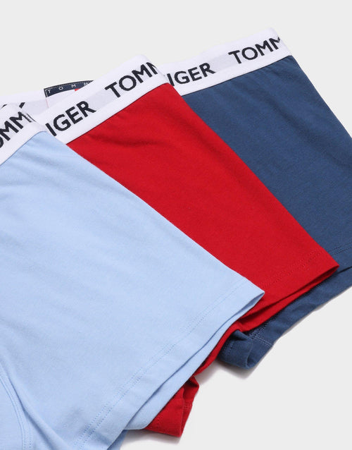3-Pack Heritage Logo Waistband Trunks