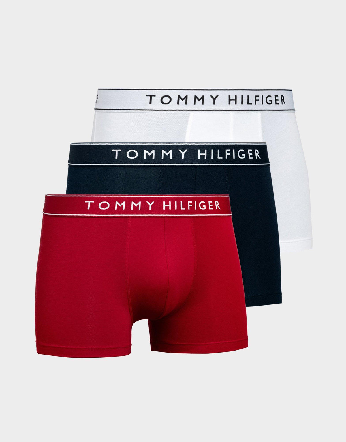 3-Pack Essential Logo Waistband Trunks