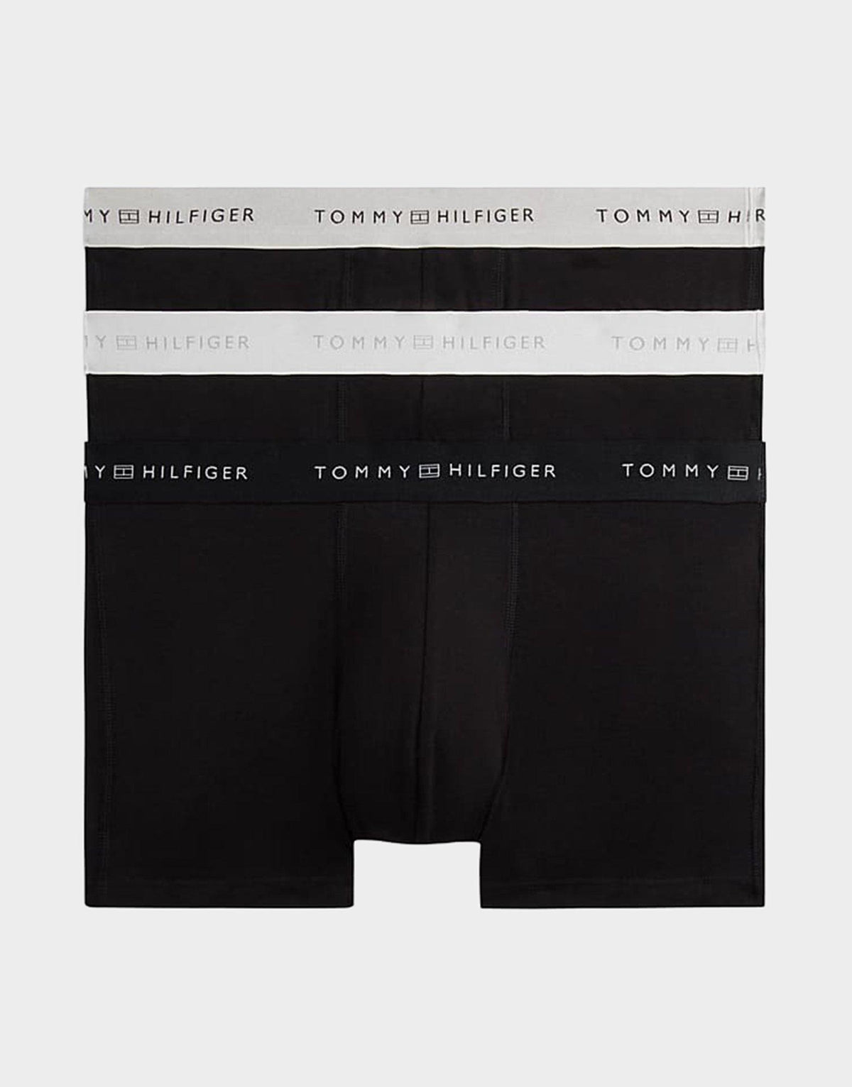 Signature Metallic Logo Waistband Trunks (3-Pack)