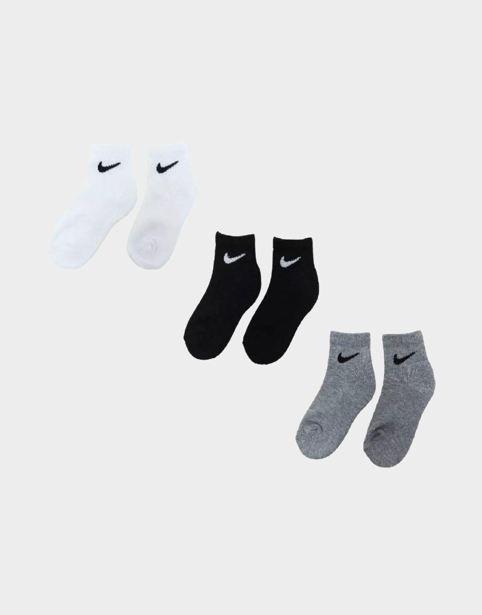 nike black socks 3 pack