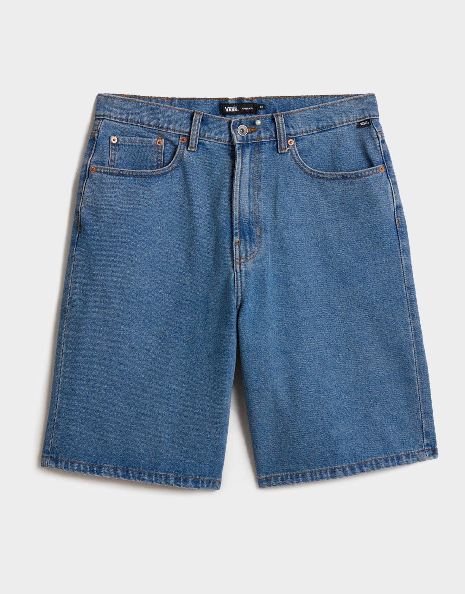 Blue Vans Check 5 Baggy Jorts - JD Sports Singapore
