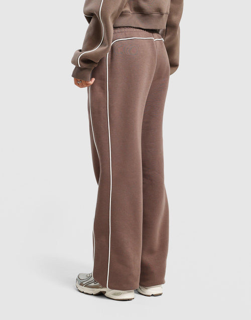 Piping Straight‑Leg Jogger