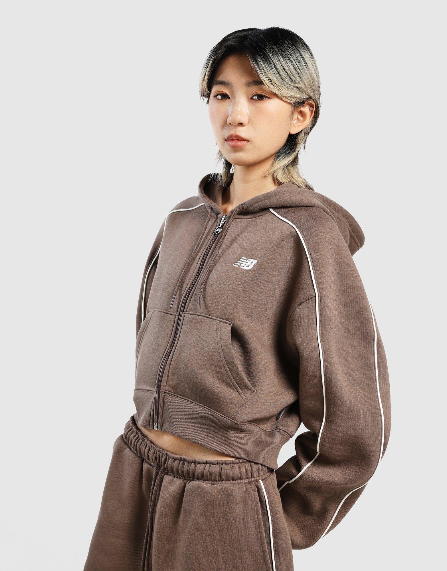 Piping Full‑Zip Hoodie