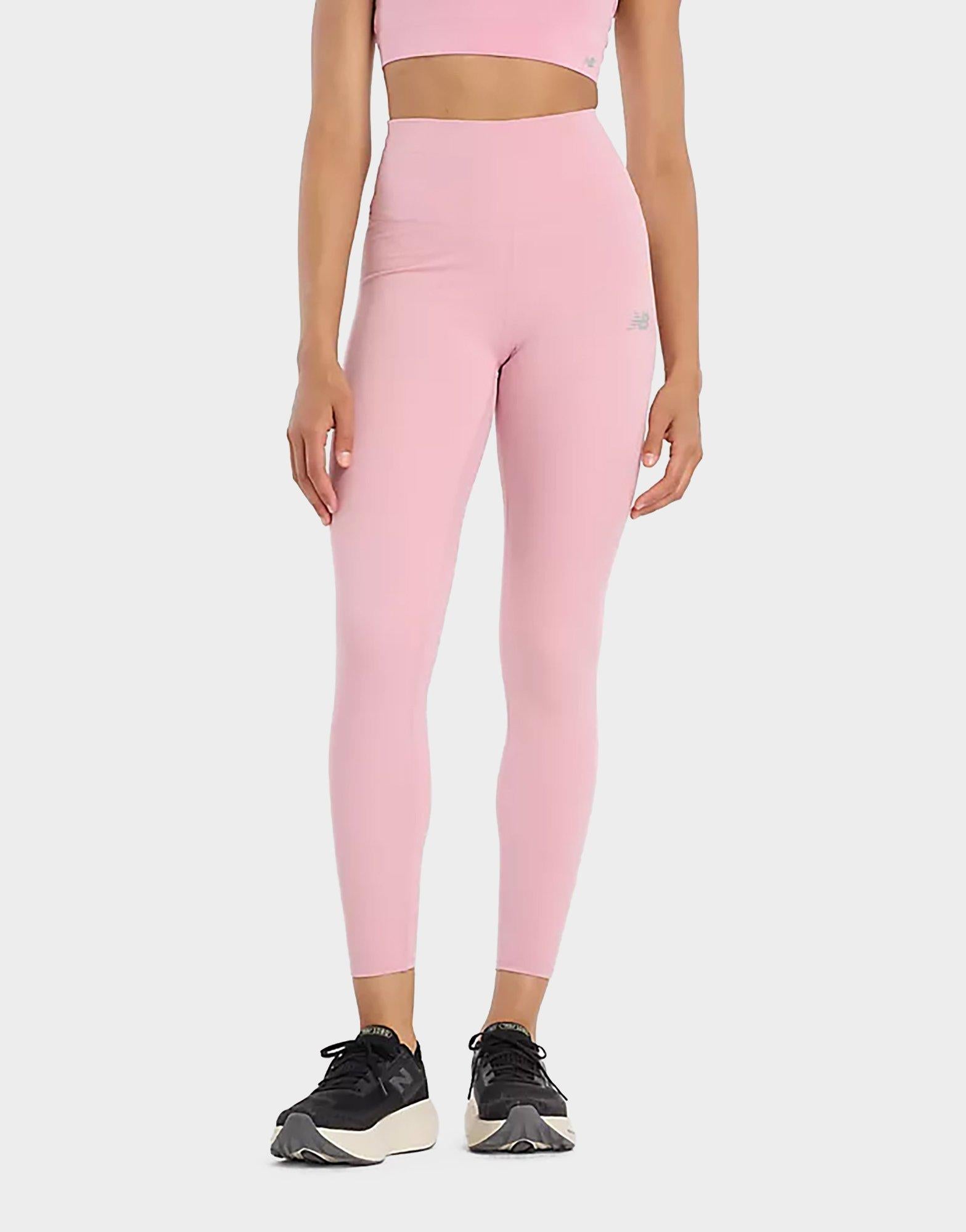 Pink New Balance Harmony High Rise Legging JD Sports Singapore