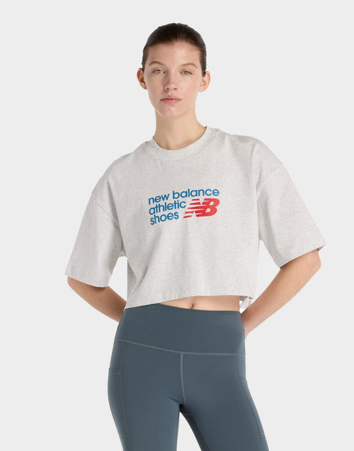 Chest Logo Crop Top