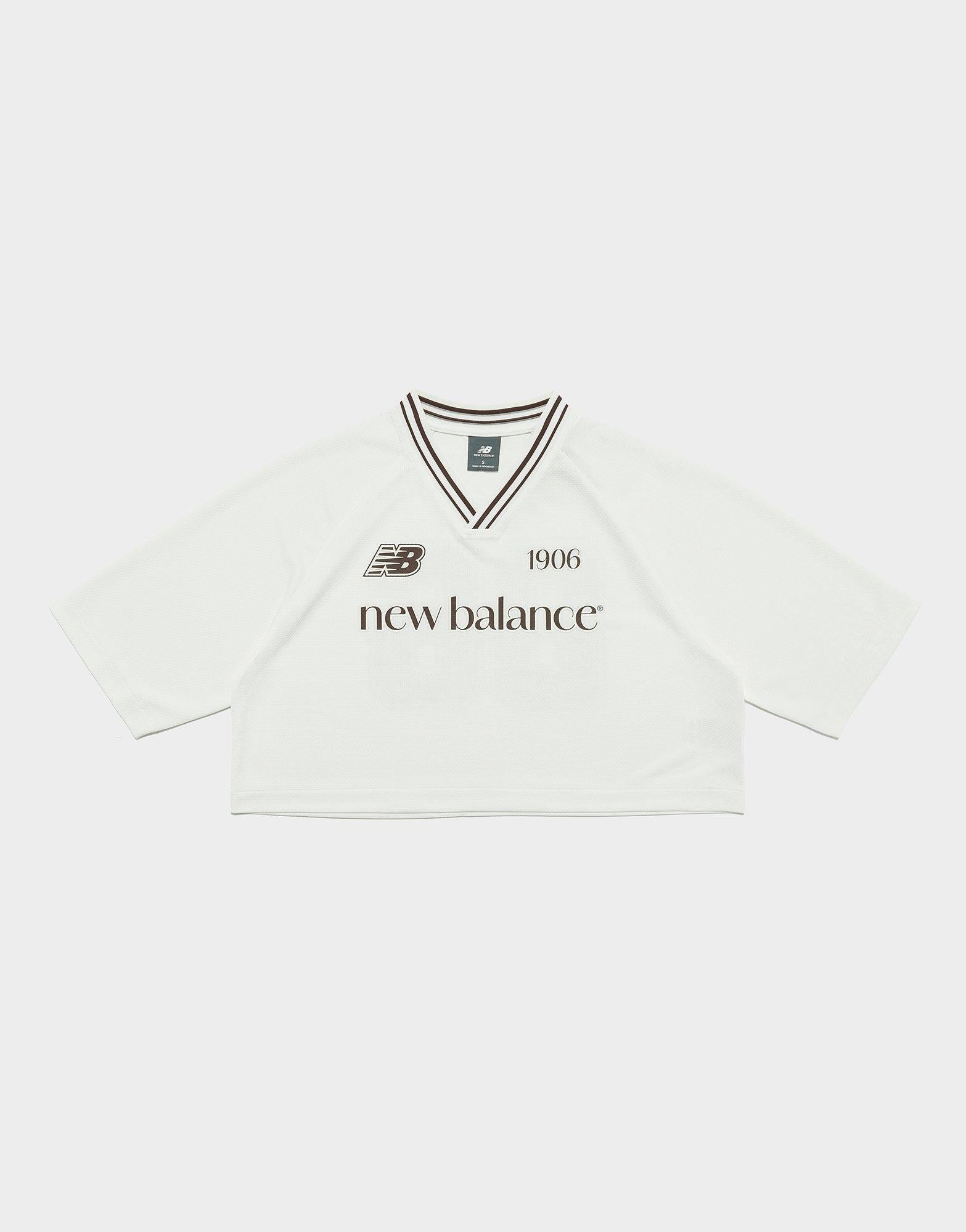 Crop Rib Sport Jersey Short Sleeve Top