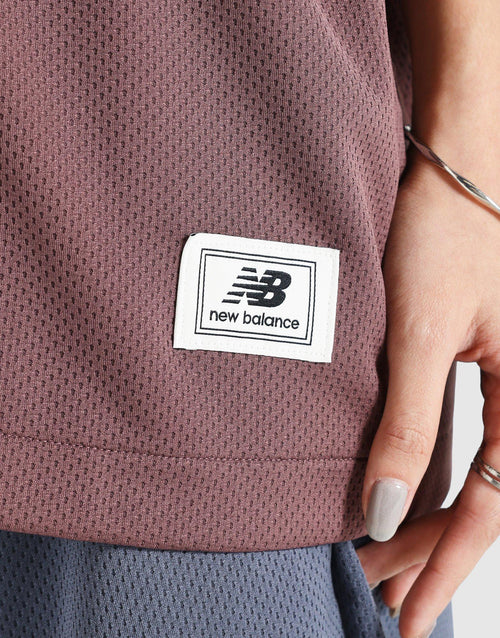 Rib Sport Jersey Short Sleeve Top