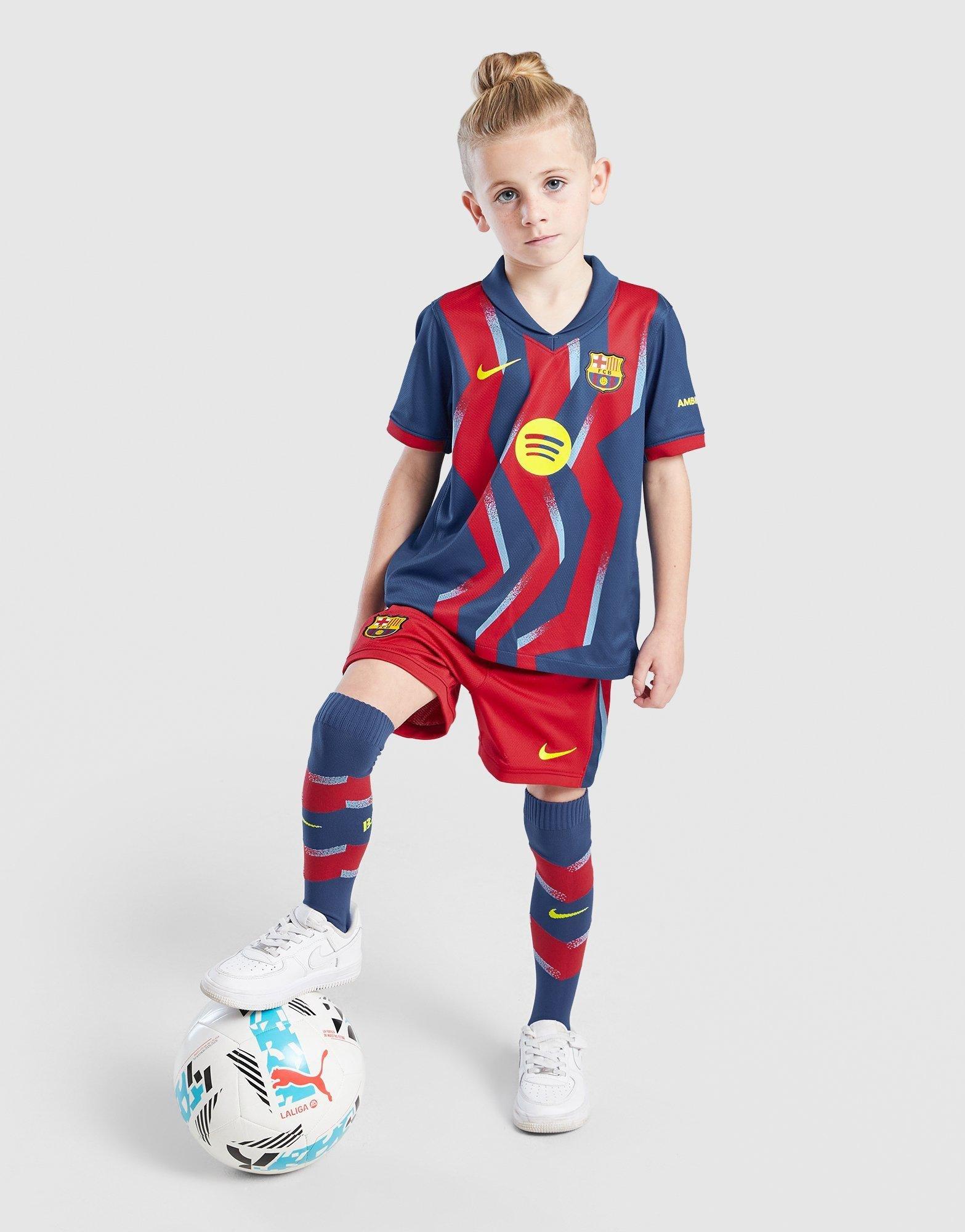 Blue Nike FC Barcelona 2025/26 Fourth Kit Children - JD Sports