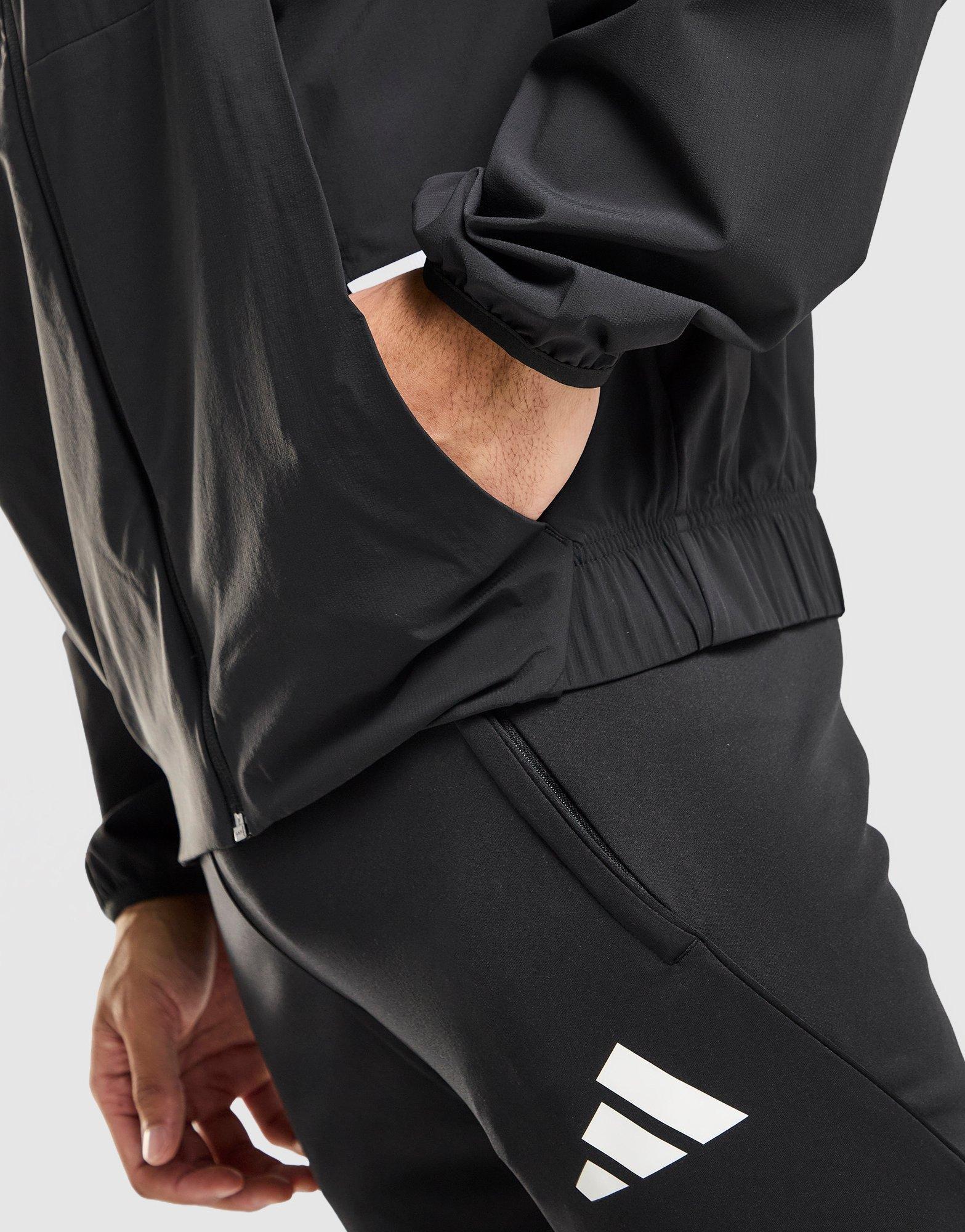 Black adidas Manchester United FC Anthem Jacket - JD Sports Singapore