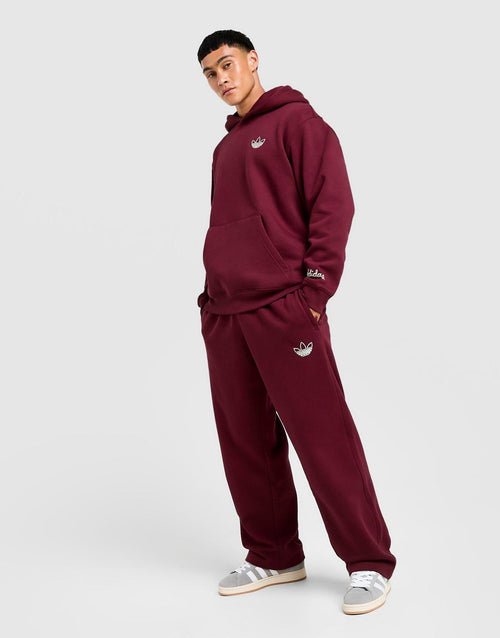 Chain Stitch Open Hem Joggers