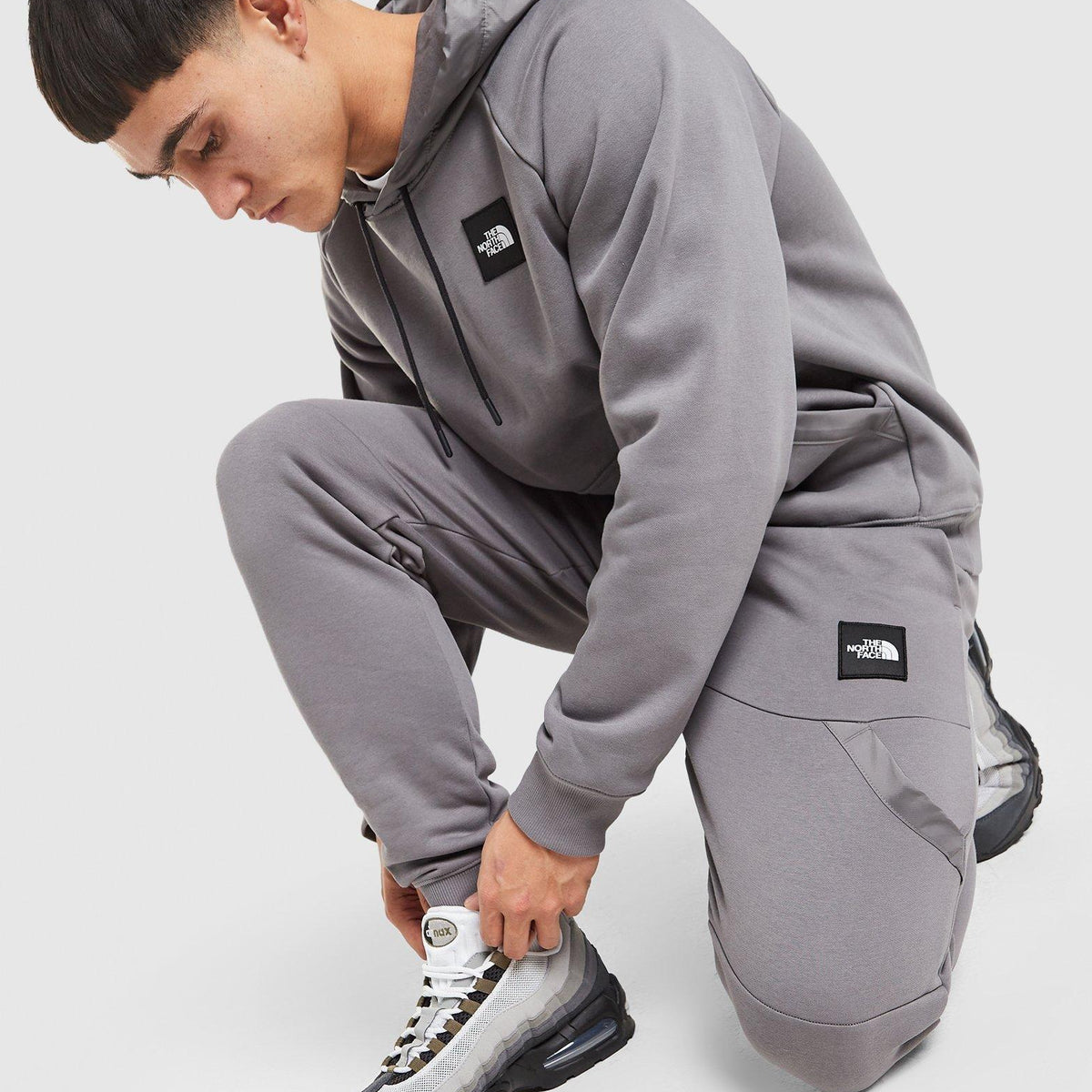 Grey The North Face Pertex Box Track Pants - JD Sports Singapore