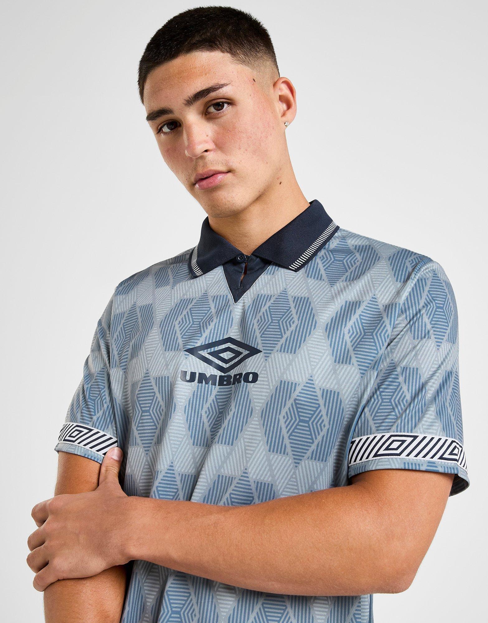Black Umbro 90's Supersonic Shirt - JD Sports Singapore