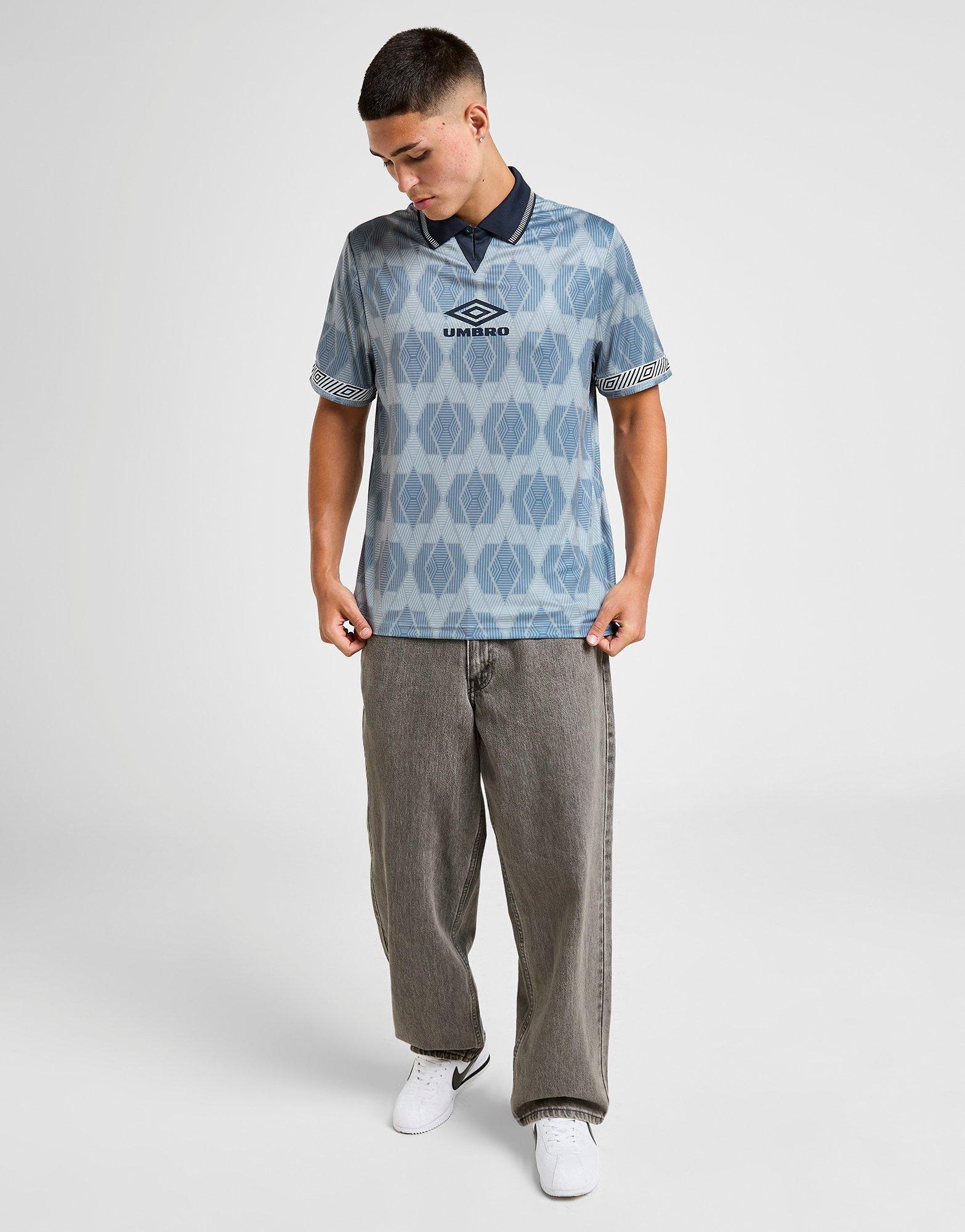 Black Umbro 90's Supersonic Shirt - JD Sports Singapore
